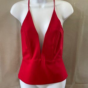 Michelle Mason Red Top